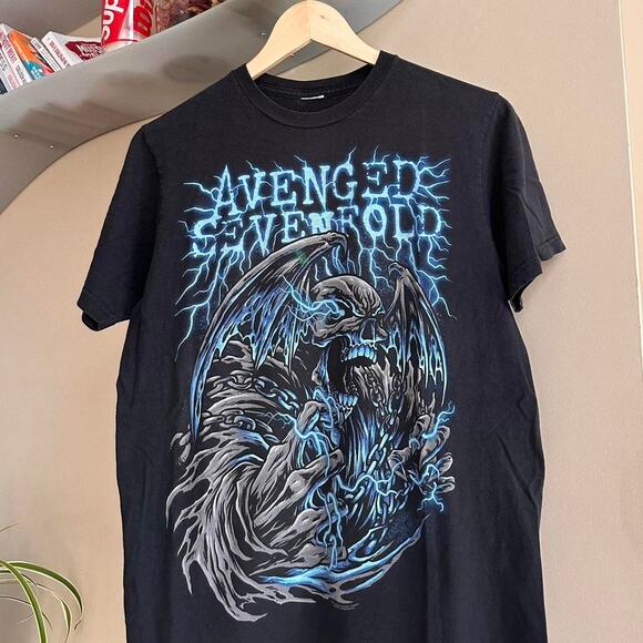 Vintage Y2K Avenged Sevenfold Band Shirt - Picture 2 of 7